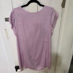 Lavender Shift Dress Size Large